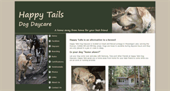 Desktop Screenshot of happytails-dog-daycare.com